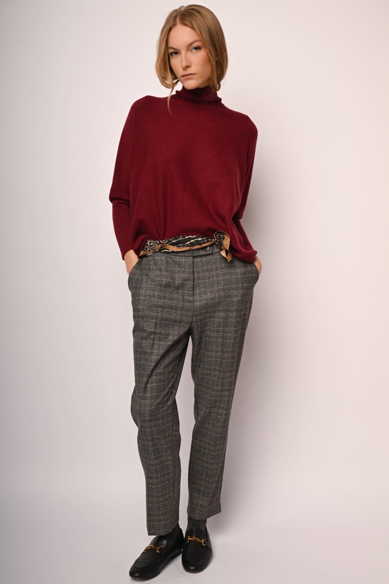 Pantaloni con motivo Principe di Galles - immagine 2